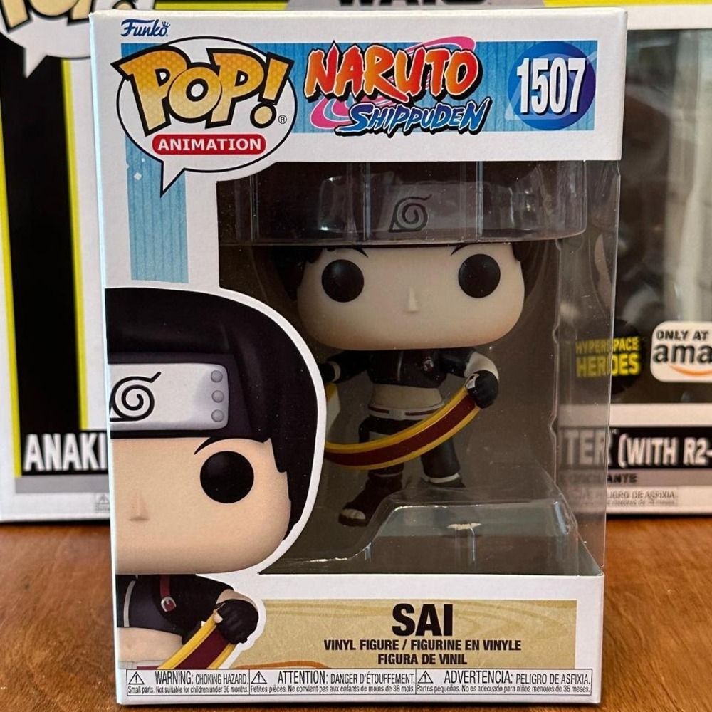Funko Pop #1507 Sai Naruto Shippuden Team 7 Anime Figure MINT